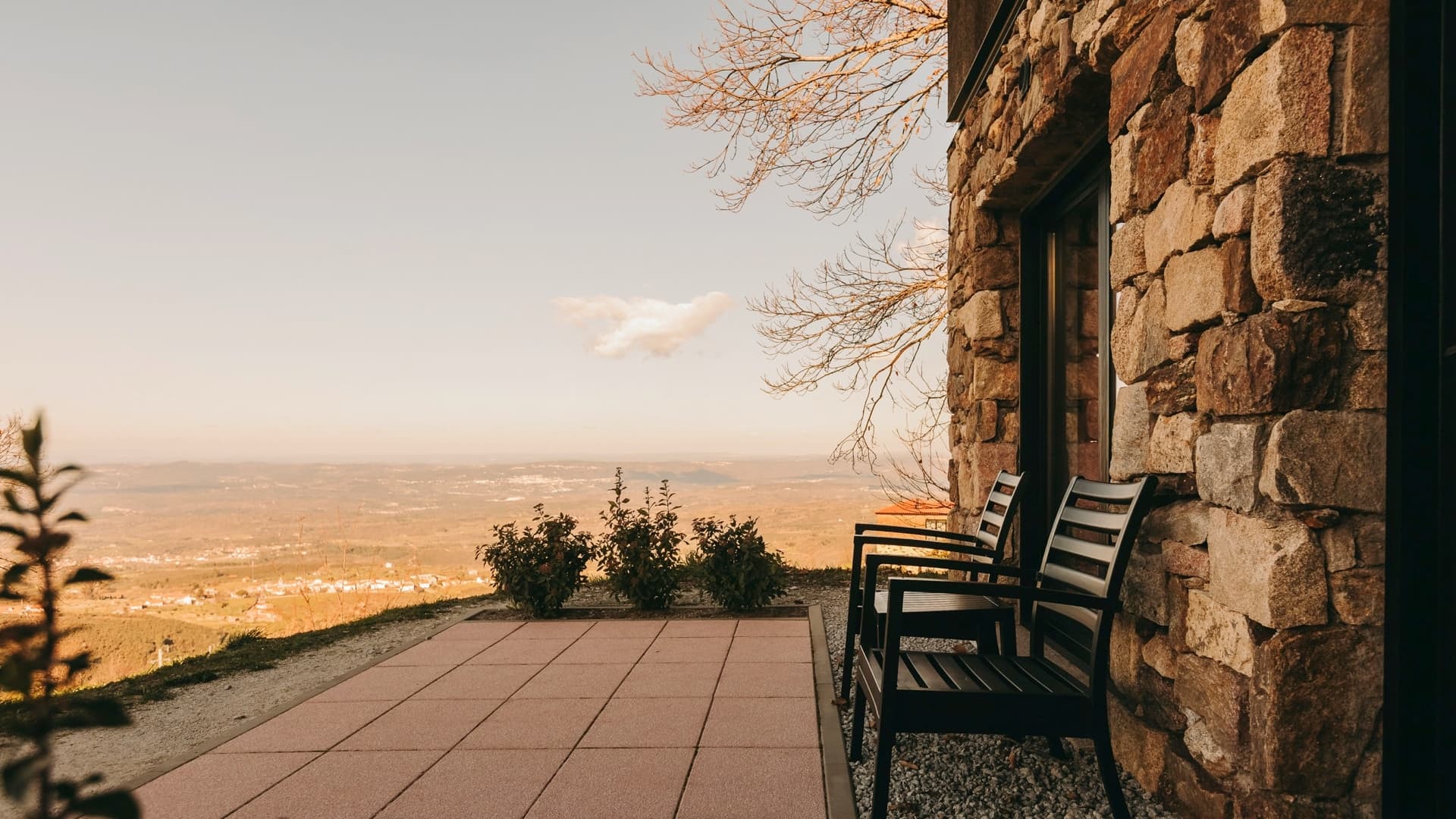 Serene natural landscape representing connection and communication